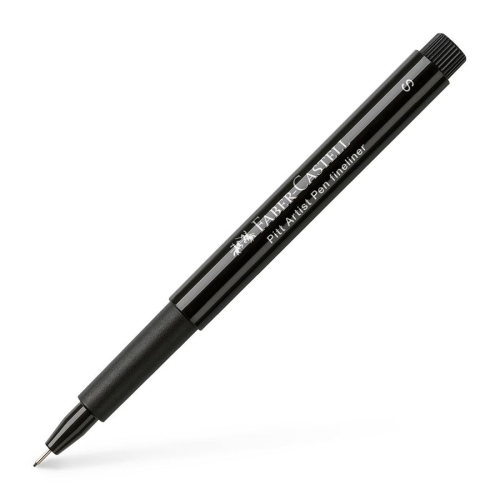 Faber- Castell Pitt Artist Pen Fineliner Tuschestift, schwarz/ in XS (0,1mm) oder S (0,3mm)