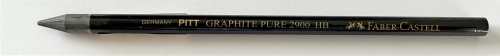 Faber-Castell Pitt Graphite Pure 2900 in den Härtegraden HB, 3B, 6B, 9B