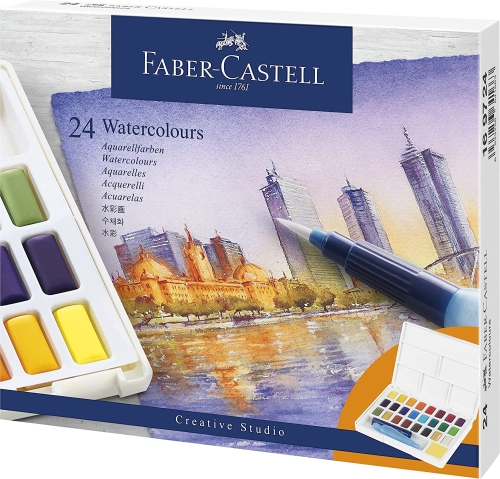 Faber Castell 24 Watercolourset