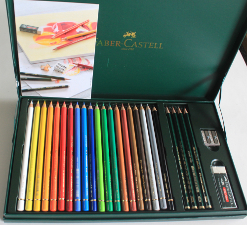 Faber-Castell Polychromos color pencil, gift set, mixed media