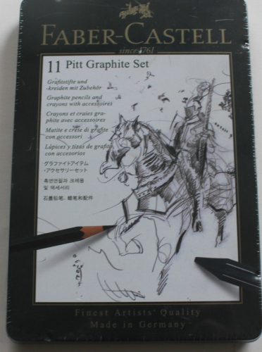 Faber-Castell Pitt Graphite set, 11er Metalletui