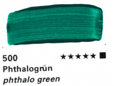 Akademie Gouache 60ml  500 Phthalo green  (g.P.1L= 66,50€)