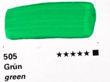 Akademie Gouache 60ml  505 Green (g.P.1L= 66,50€)