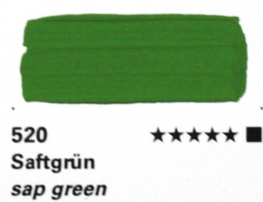 Akademie Gouache 60ml  520 Sap green  (g.P.1L= 66,50€)