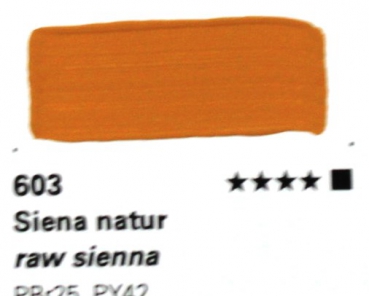 Akademie Gouache 60ml  603  Raw Sienna   (g.P.1L= 66,50€)