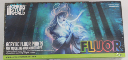 Acrylic Fluor Paints Set