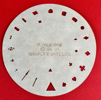 Preview: BABSET13 Findernägel und Modellbau Airbrush- Schablonen Set 5-teilig