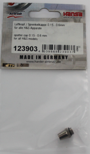 Sprenkelkopf (0,15-0,6 mm) für alle Evolution,Infinity, Ultra +Colani (Auslaufartikel)