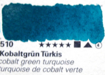 Horadam Aquarell Tube 5 ml 14510 Kobaltgrün türkis (GP 1L= 1350€)