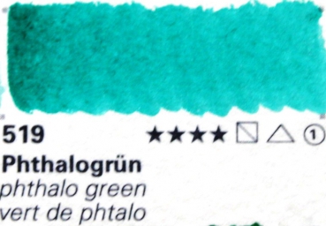 Horadam Aquarell Tube 5 ml 14519 Phthalogrün (GP 1L= 750€)