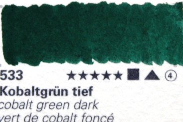 Horadam Aquarell Tube 5 ml 14533 Kobaltgrün tief (GP 1L=1350€)