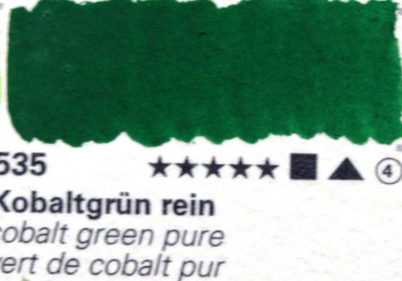 Horadam Aquarell Tube 15 ml kobaltgrün rein 14535006 (GP 1L= 979,33€)