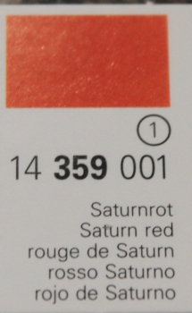 Horadam Aquarell Tube  5 ml 14359 Saturnrot (GP 1L= 750€)