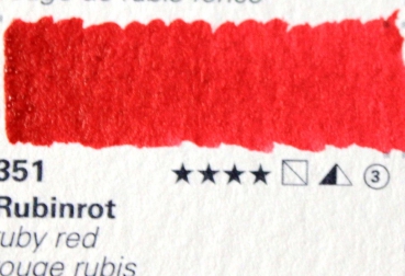 Horadam Aquarell Tube  5 ml 14351 Rubinrot (GP 1L= 1080€)