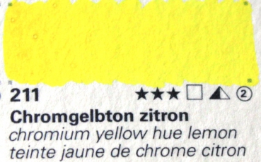 Horadam Aquarell Tube 15 ml  chromgelbton zitron 14211006 (GP 1L=610€)