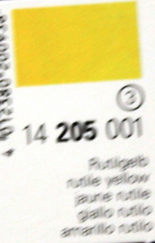 Horadam Aquarell Tube 15 ml rutigelb 14205006 (GP 1L=832,67€)
