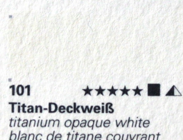 Horadam Aquarell Tube 15 ml titan-Deckweiß 14101006 (GP 1L=532,67€)