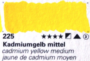 Horadam Aquarell Tube  5 ml 14225 kadmiumgelb mittel  (GP 1L= 1080€)