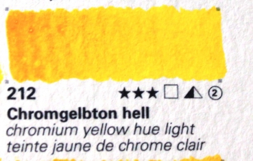 Horadam Aquarell Tube 5 ml 14212 Chromgelton hell (GP 1L= 880€)