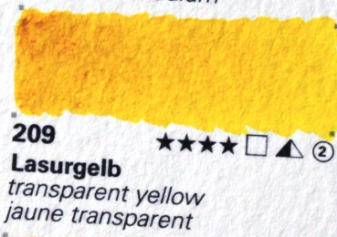 Horadam Aquarell Tube 15 ml  lasurgelb 14209006 (100ml=61€)
