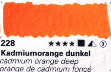 Horadam Aquarell Tube 15 ml kadmium orange dkl 14228006 (GP 1L=832,67€)