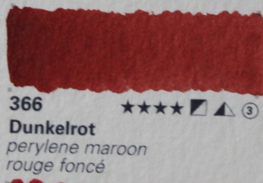 Horadam Aquarell Tube 15 ml dunkelrot 14366006 (GP 1L=832,67€)