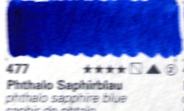 Horadam Aquarell Tube 5 ml 14477 Phthalo Saphirblau (GP 1L= 880€)