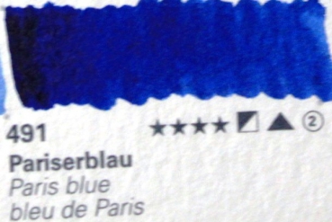 Horadam Aquarell Tube 15 ml Pariserblau 14491006 (GP 1L= 610€)