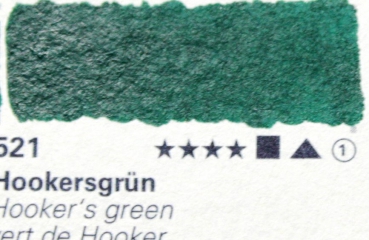 Horadam Aquarell Tube 15 ml hookers grün14521006 (GP 1L=532,67€)