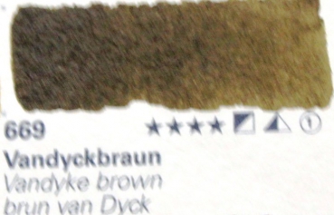 Horadam Aquarell Tube 15ml vandyckbrown 14669006 (GP 1L= 532,67€)
