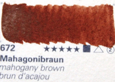 Horadam Aquarell Tube  5 ml 14672 Mahagonibraun  (GP 1L= 880€)