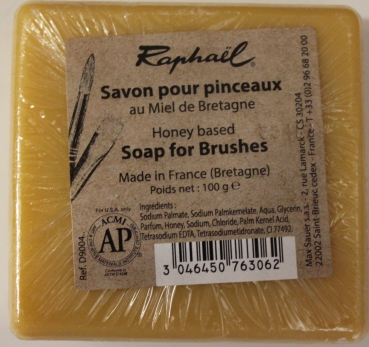 Raphael - Pinselseife aus Honig aus der Bretagne 100g  (g.P. 1kg=59,50€)