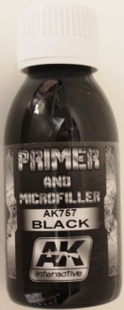 AK 757 Primer and Microfiller black 100 ml (GP 1L=82,10€)