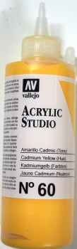 Vallejo Acrylic Studio 200 ml  (g.P. 1L= 57,50€) cadmium yellow (hue)