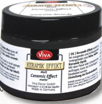 Keramik Effekt mat black 150ml (g.P.1L= 40€)