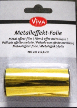 Metalleffekt-Folie gold