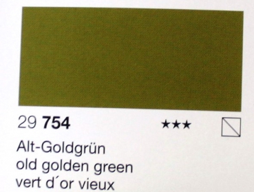Rohrers Zeichentusche 754 old goldgreen50 ml (GP 1L= 99,80€)