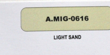 A.Mig 616 heller sand 40 ml (g.P. 1L= 81,25€)