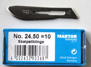 Martor Scalpel blade No. 24.50  10 piece