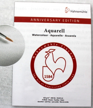 Hahnemühle Anniversary Edition Aquarell 425g/m² 35x48cm (Blatt)