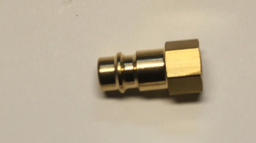 Stecknippel inneng. G1/8" messing