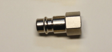 Stecknippel inneng. G1/8" vernickelt