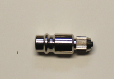 Stecktülle für 4x6mm Kunststoffschl. vernickelt