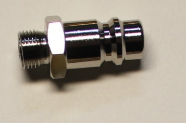 Stecknippel außeng. G 1/8" vernickelt