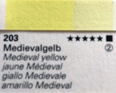 Primacryl 35ml Medieval yellow 203(g.P.1L=216,86€)