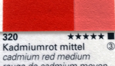 Primacryl 35ml  kadmium rot mittel 320 (g.P.1L=256,86€)