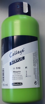 College Acryl 510 maigrün 750 ml(g.P. 1L=18,65€)