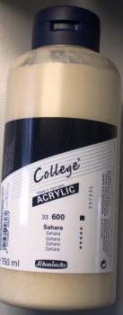 College Acryl 600 sahara 750 ml (g.P. 1L=18,65€)