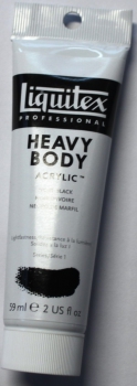 Liquitex Heavy Body Acrylic Farbe yvory black 59ml (g.P.1L=135,42€)