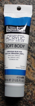 Liquitex Soft Body cerulean blue hue 59 ml (g.P.1L=143,90€)